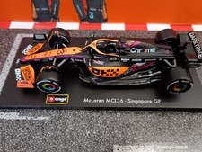 1/43 Burago Mcl36 Singapore Mclaren F1