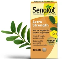 Senokot Extra Strength Natural Vegetable Laxative 12 Tablets