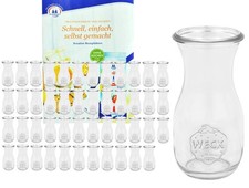 48 Weck Gläser 290ml Saftflasche Einmachglas Einweckglas Glas Einmachflaschen
