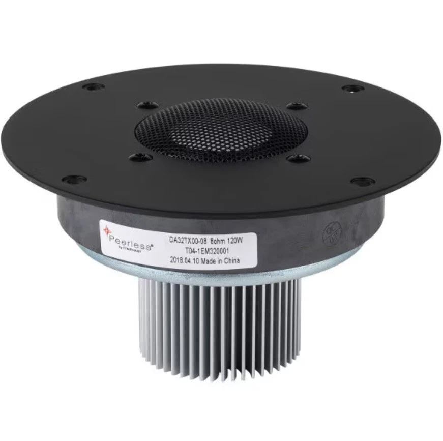(2) Par de tweeters domo corindón Peerless DA32TX00-08 1,25" 32 mm 8 ohmios Foto 3 de 4