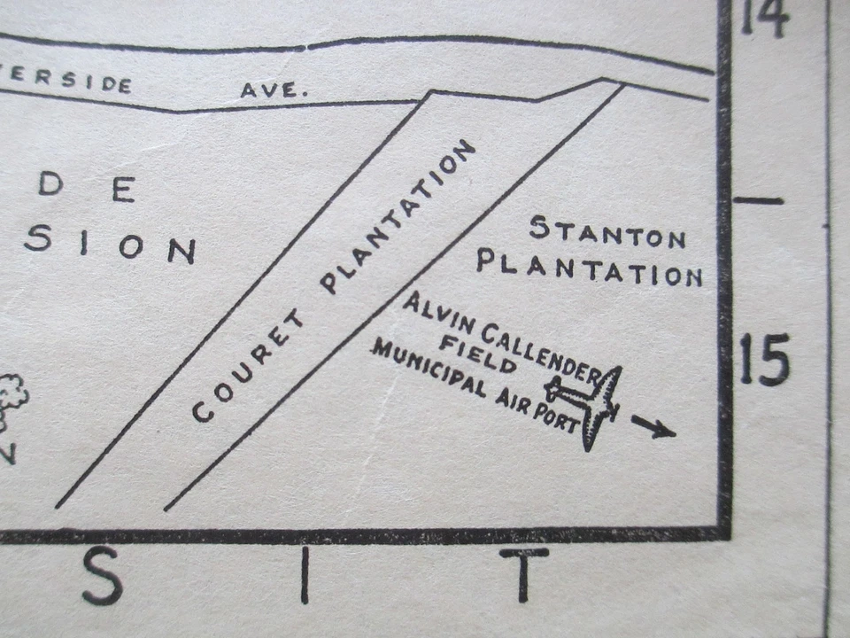 Mapa vintage del Gran Nueva Orleans Louisiana 1931 por WM.E. BOESCH C103 Foto 4 de 4