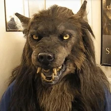 Super Realistic Werewolf Mask Halloween Cosplay Party Costume