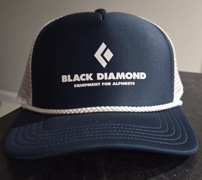 Black Diamond Flat Bill Trucker Hat