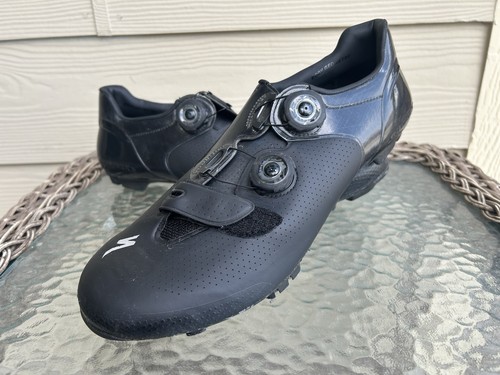 Herren SPECIALIZED S-WORKS 6 XC Boa Lace MTB ZYLINDERSCHUHE Gr. US 11,75 EUR 45,5