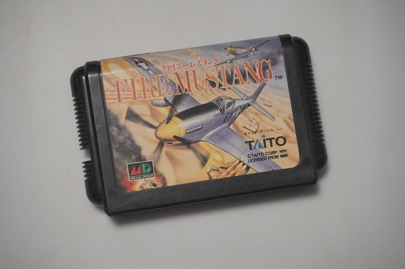 Sega Mega Drive Fire Mustang Japan MD game US Seller