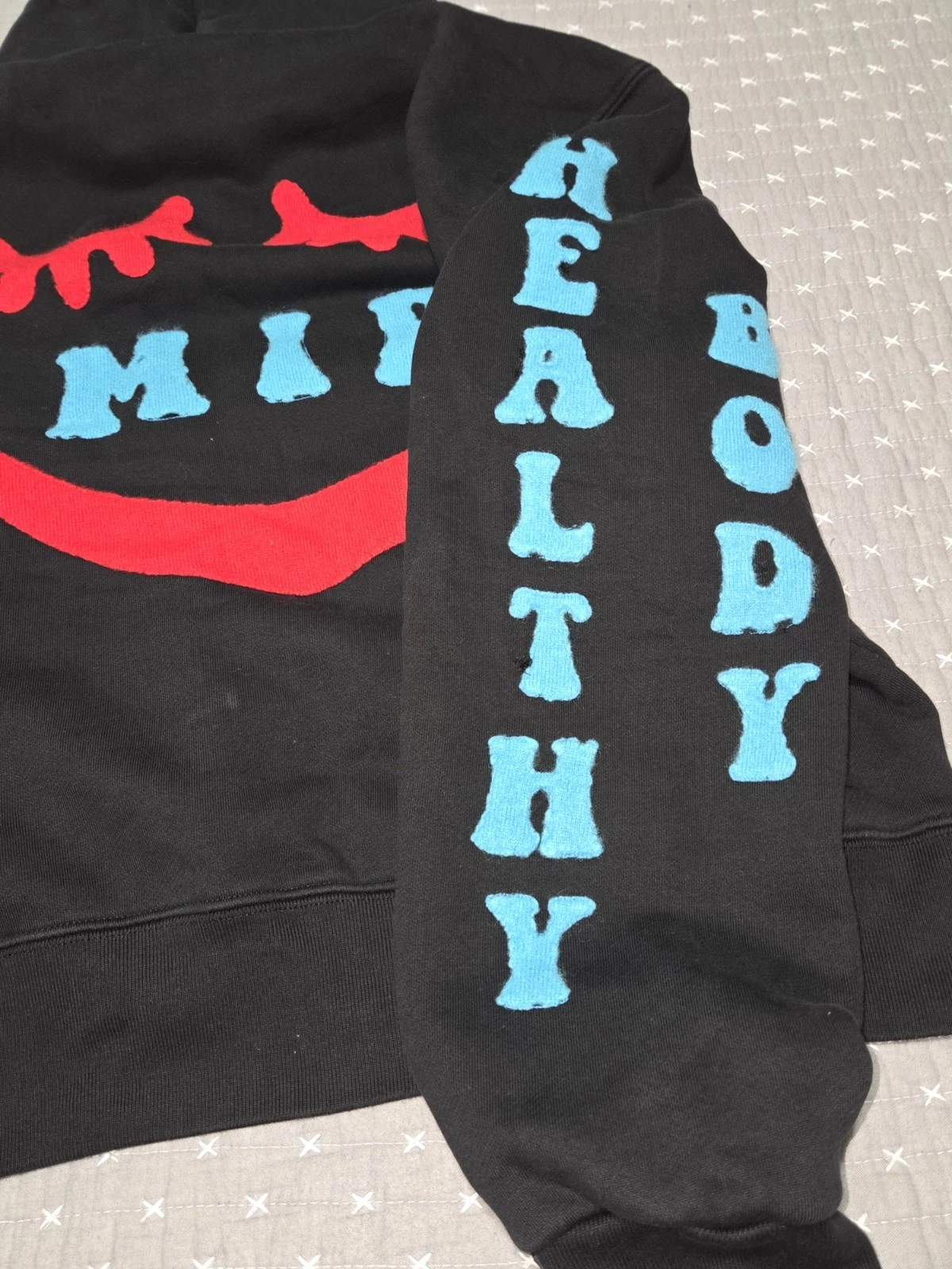 Felpa con cappuccio Amiri uomo A Love Movement corpo sano taglia large