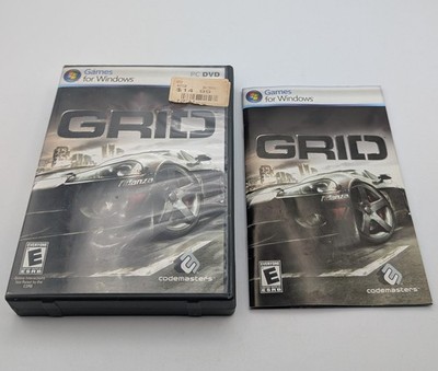 GRID (Windows PC Game, 2007) Only Case & Manual, Codemasters