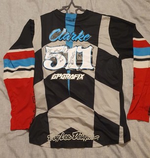 Steven Clarke Race Worn Signed Mx Jersey Motocross
