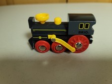 Brio World Wooden Railway Classic Old Steam Engine 33617 VG Condition