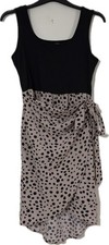 Shein Ladies Dress Size L Pink And Black