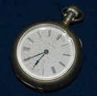 Antique Waltham Pocket Watch 18 size 7 jewels Silverode case NOT WORKING