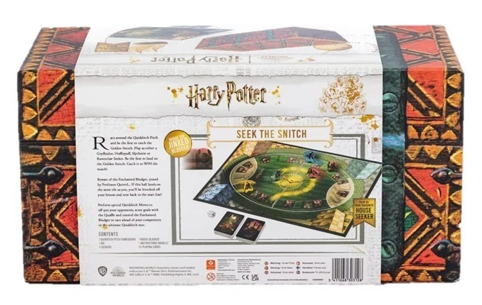HARRY POTTER SEEK THE SNITCH BOARD GAME BRAND NEW AND SEALED - Image 2 of 4