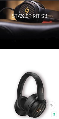 EDIFIER STAX SPIRIT S3 WIRELESS HEADSET BLACK NEU GARANTIE ITALIEN