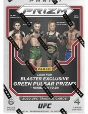 2022 Panini Prizm UFC Factory Sealed Blaster Box