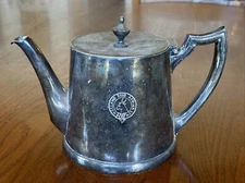 Holland South Africa Line Cruise Ship Gazelle Antelope Teapot Art Krupp Berndorf