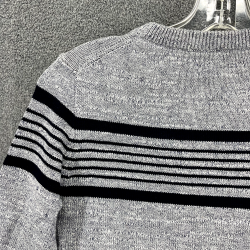 J. Crew Crewcuts Sweater Girl’s 10 Blue Striped Long Sleeve Knit - Picture 12 of 15