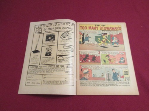 RARE 1962 1st ISSUE TOP CAT DELL COMIC BOOK HIGH GRADE ORIGINAL & COMPLETE - Picture 4 of 16