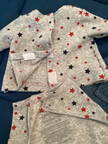 18 “ doll 4th Of July Pants,Top,Scarf, Flag Clothes fit American girl Handmade - Picture 8 of 8