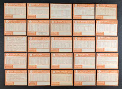 1964 Topps Baseball Set Break 25 Cards Mickey Lolich Rookie - Picture 2 of 3