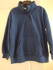Time and tru, new with tag, blue sherpa pullover for woman, Size XS  0-2