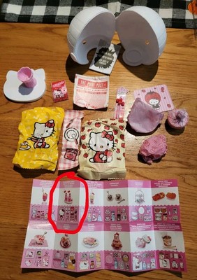 MGA Miniverse New Sanrio Hello Kitty Strawberry Milk Only COMPLETE NEW