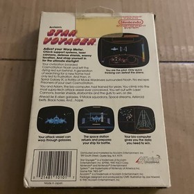 Star Voyager (Nintendo Entertainment System, 1987) NES Complete CIB