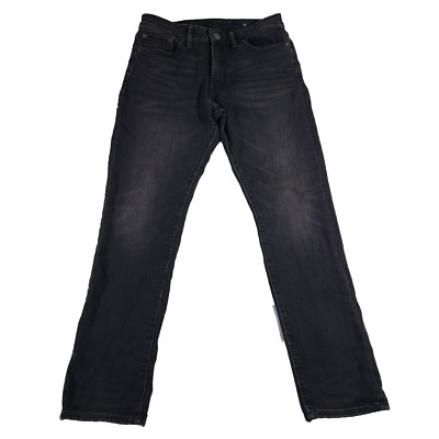 American Eagle Jeans Mens 30x30 Black Slim Next Level Flex Denim Pants