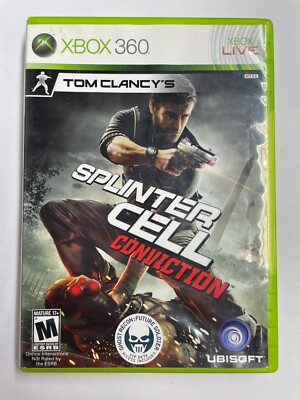 Tom Clancy's Splinter Cell: Conviction - CIB - (Microsoft Xbox 360, 2010)