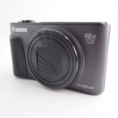 Mint] Canon PowerShot SX730 HS Digital Camera black w/Battery