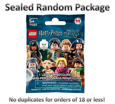 Lego Minifigures Harry Potter Fantastic Beasts 71022 - Random Package
