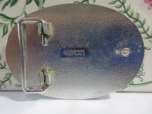 Western Silver Tone Stainless Steel Belt Buckle 3"Wide X 2.5"Tall Heavy - Picture 4 of 4