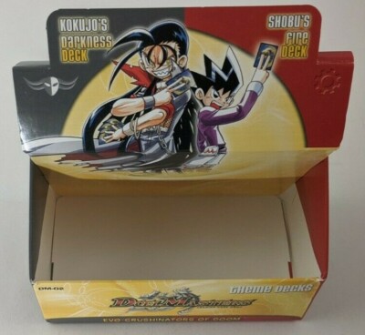 Duel Masters コレクターズボックス EMPTY Duel Masters Evo-Crushinators of Doom Theme Deck Box