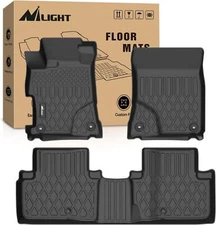 Nilight TPE Floor Mats for Acura ILX 2013-2022 All Weather Custom Fit Heavy Duty