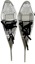 Magline of Canada Snowshoes 46" US Military Surplus White Vintage 1978