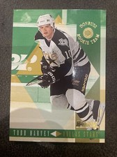 Todd Harvey 1995 Donruss Rookie Team  Card #9 Dallas Stars Hockey
