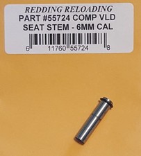55724 REDDING VLD COMPETITION SEATING DIE STEM - 6MM CAL - NEW - FREE SHIP