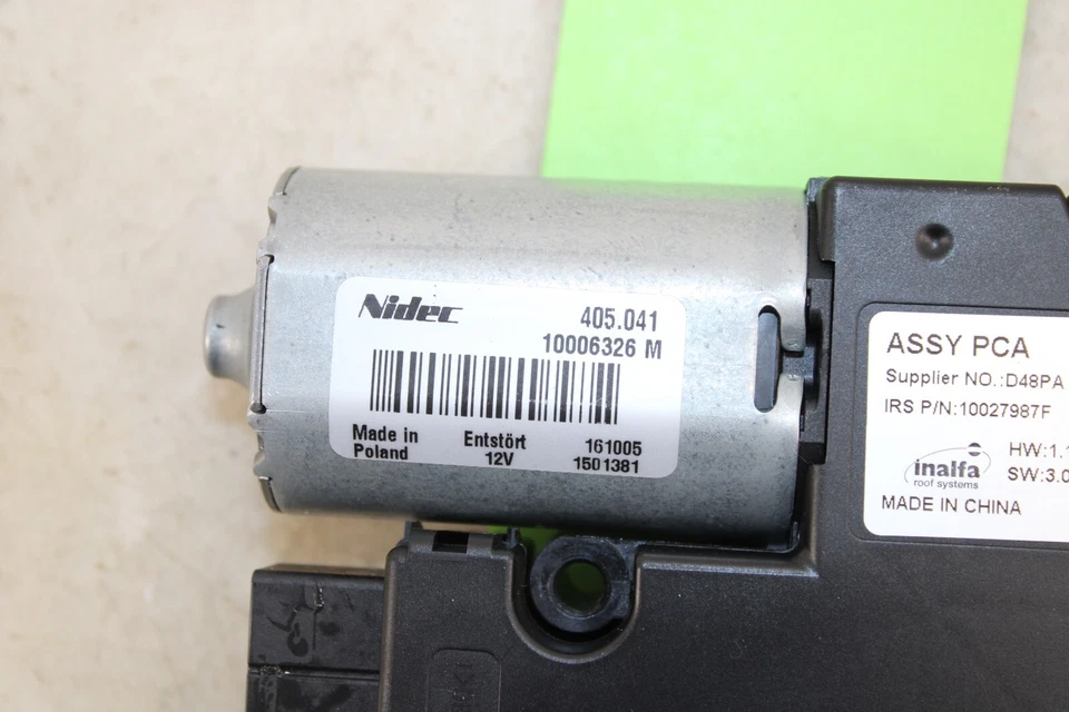 2017-2020 Jaguar XE Sun Roof Motor JX7353508AA OEM JG17 - Image 4 of 4