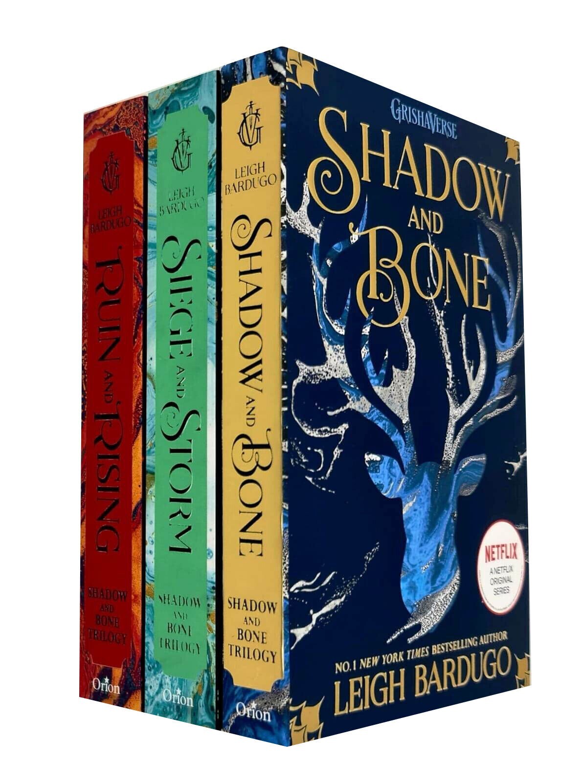 Shadow and Bone Grisha Trilogy Series 3 Books Collection Set by Leigh Bardugo