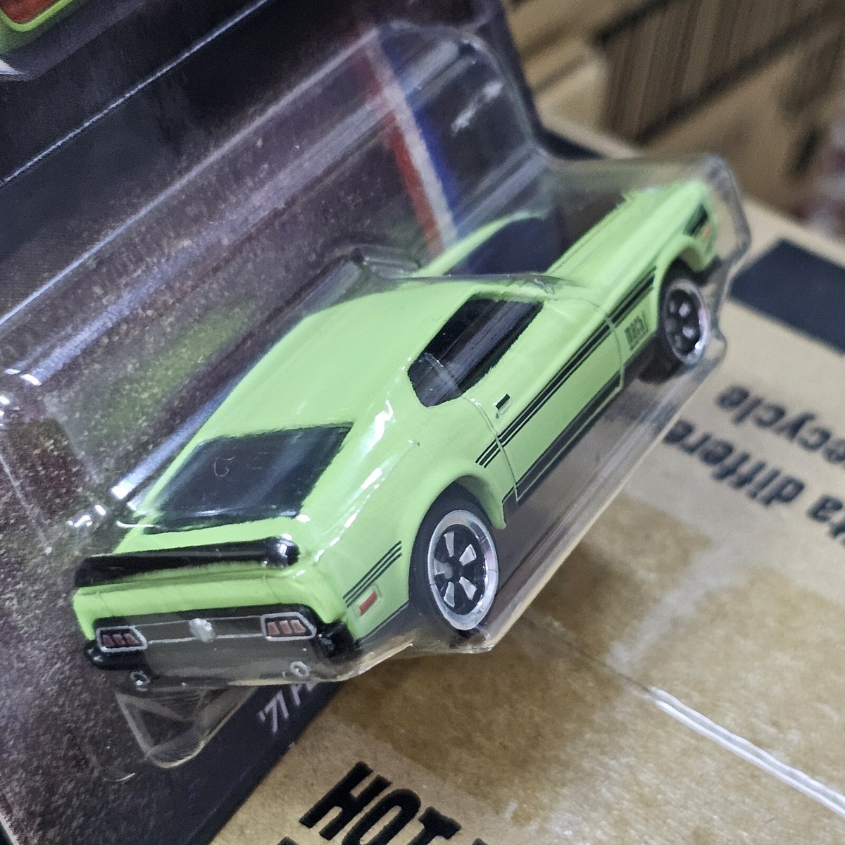 HOT WHEELS '71 FORD MUSTANG MACH 1 EXCLUSIVE SILVER SERIES