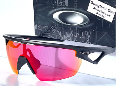 NEW Oakley SPHAERA Matte Black Semi-Rimless PRIZM Road Lens Sunglass 9403-03