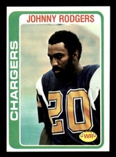 1978 Topps Football #63 Johnny Rodgers EX/MT