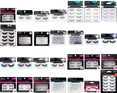 Ardell Fake Eye Lashes - Individual - Strip - Magnetic - Wispies - Choose Yours