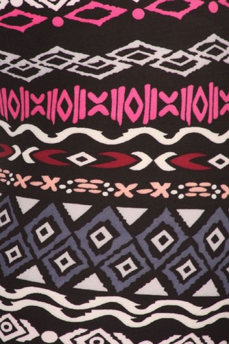Womens Plus Size Graphic Print Pattern Buttery Soft Leggings - Picture 153 of 228