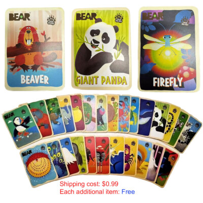 Bear Fruit Snack Animal Cards - Various animals - Complete Your Set!