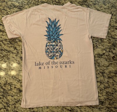 Comfort Colors Small S Womens T Shirt Short Sleeve Lake Of The Ozarks Missouri