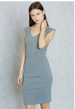 MANGO Essential Mini Dress Black UK 8 LN011 CC 11