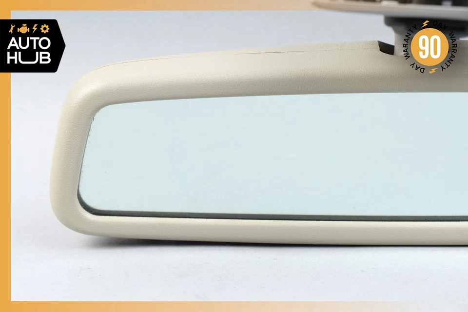 Espelho retrovisor interno 01-09 Mercedes W209 CLK500 C320 2038101417 FABRICANTE DE EQUIPAMENTO ORIGINAL - Imagem 2 de 4