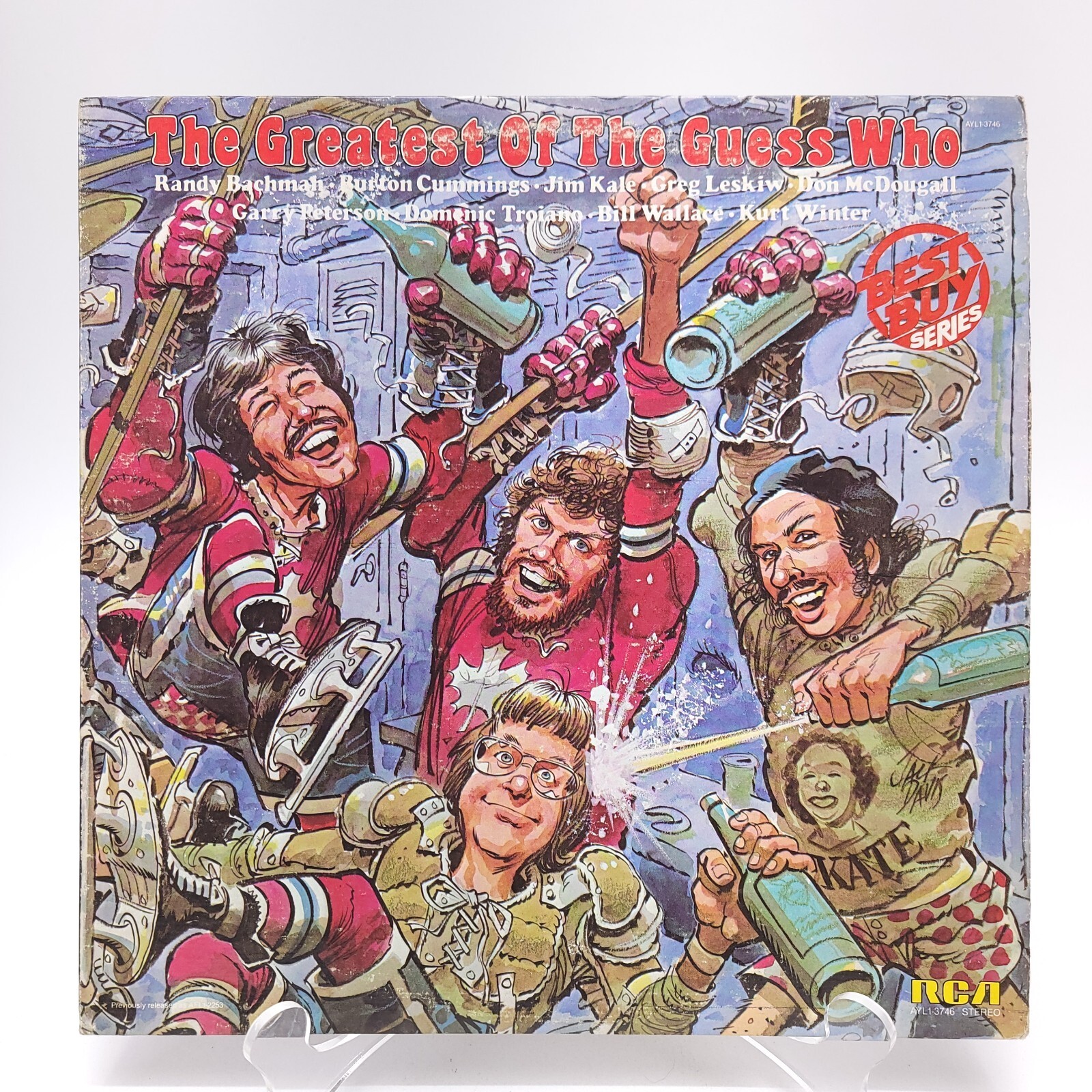 GUESS WHO - The Greatest Of The Guess Who LP Vinyl Record Album AYL1-3746 1977