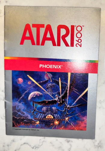 PHOENIX Atari 2600: Anleitung Handbuch