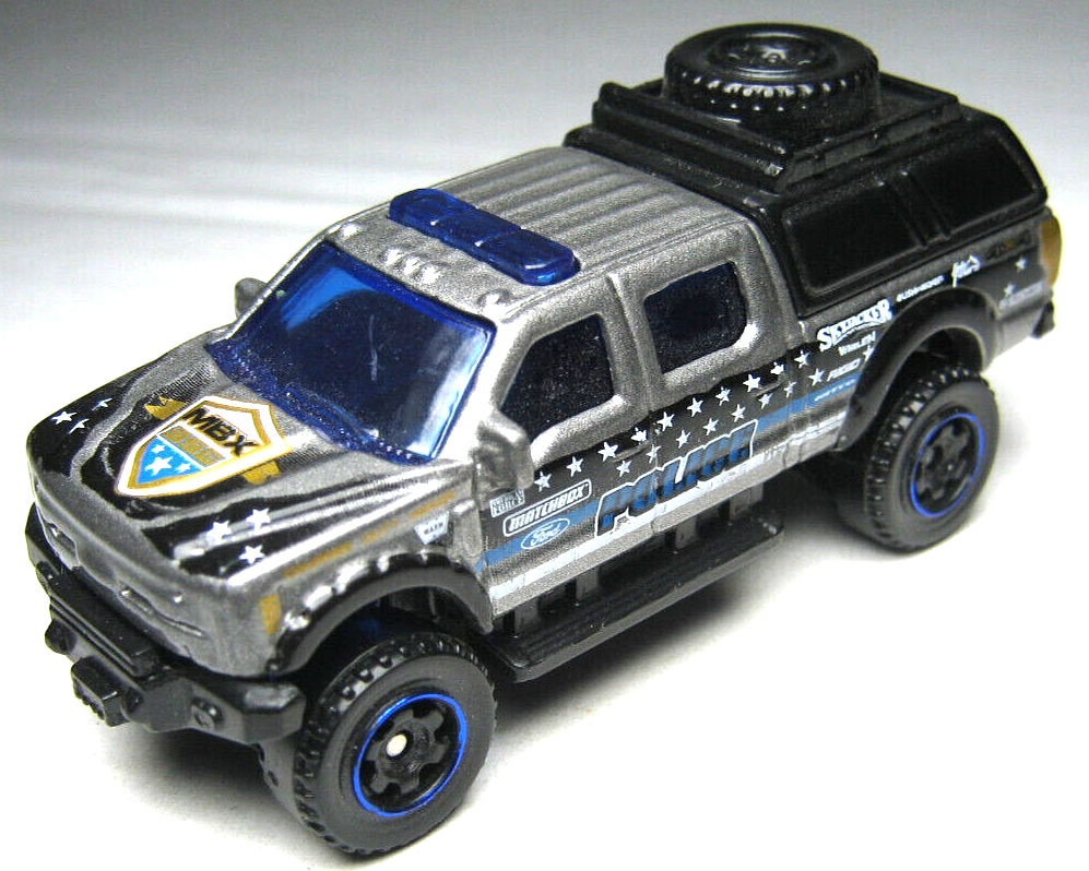 2016 MATCHBOX SKYJACKER '17 FORD F-350 SUPER DUTY GRAY 1:64